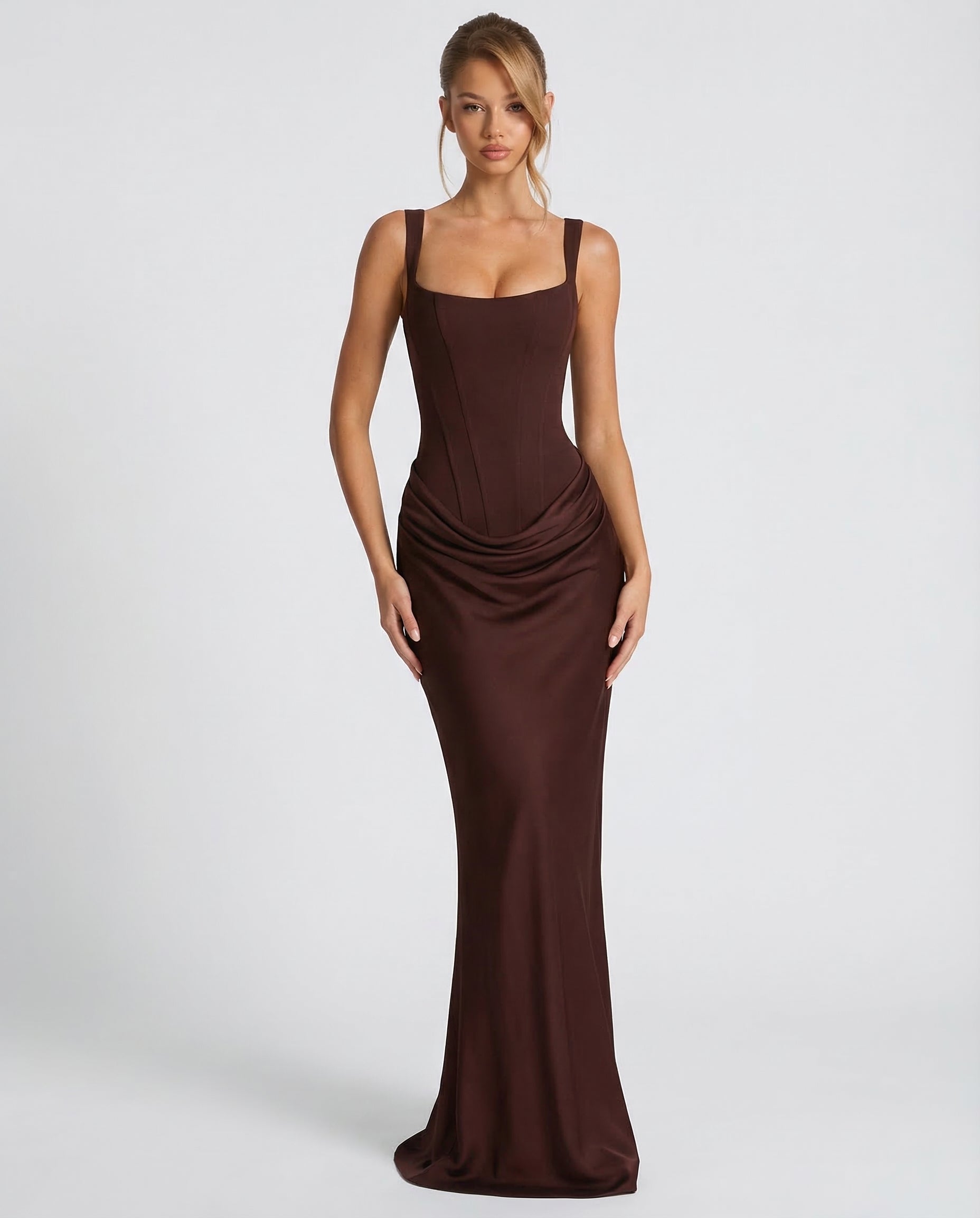 ARIEL | Maxi con corte de reloj de arena