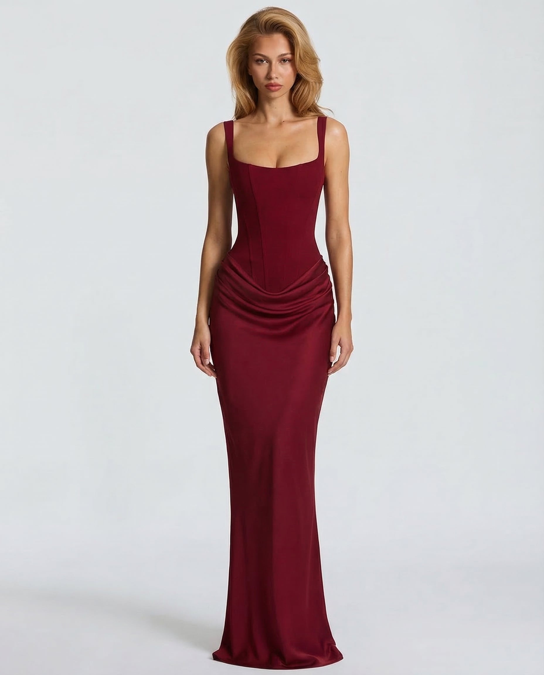 ARIEL | Maxi con corte de reloj de arena