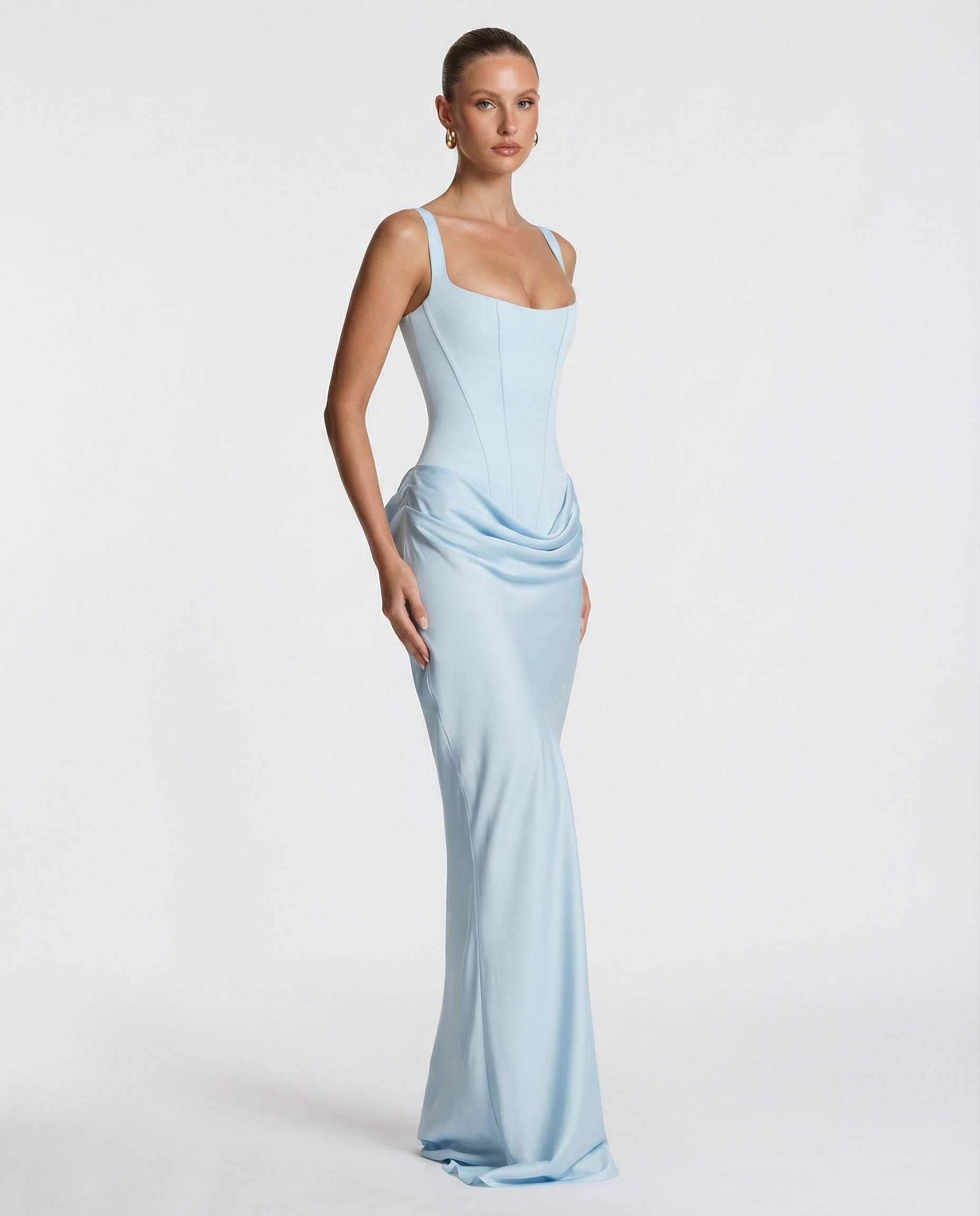 ARIEL | Maxi con corte de reloj de arena