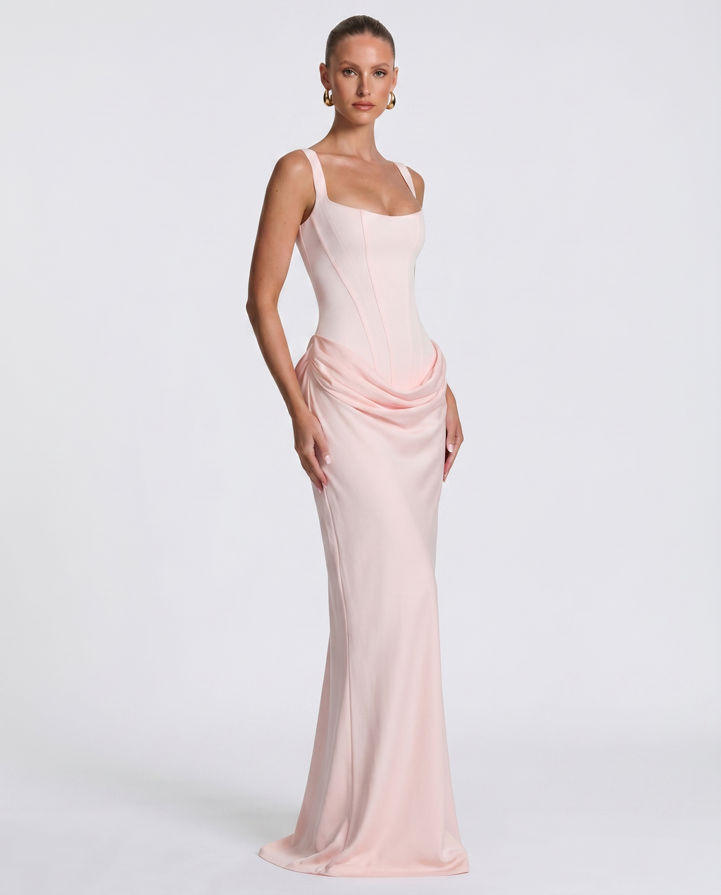 ARIEL | Maxi con corte de reloj de arena