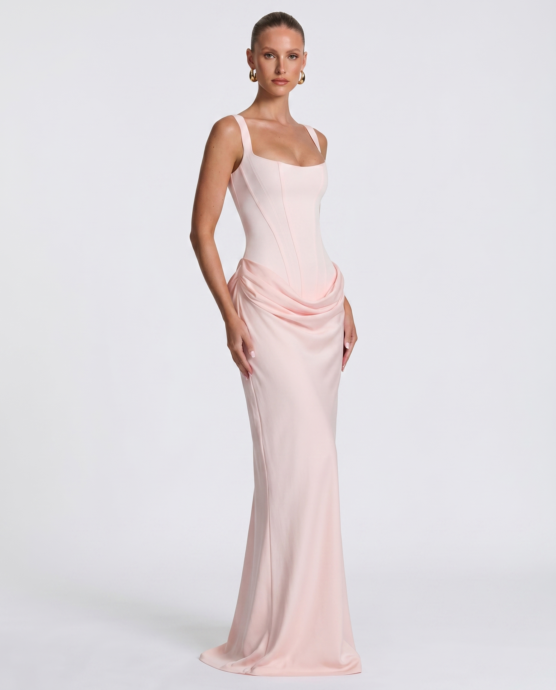 ARIEL | Maxi con corte de reloj de arena